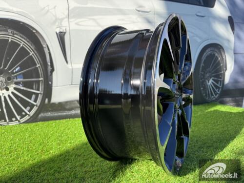 Ratlankis R17x7  5X110  ET  40  65.1  Y1281  Black Polished (MB)  For FIAT  (Z4)  (NEW Model 500)