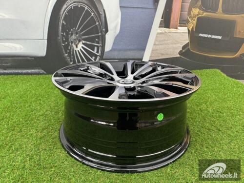 Ratlankis R17x7.5  6X139.7  ET  25  106.1  B1353  (FBX075)  Black Polished (MB)  For TOYOT  (Z5+Z6)  (HYBRID FORGED)