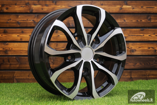 Ratlankis R16x6.5  5X160  ET  56  65.1  FBX079  Black Polished (MB)  For FORD  (P2+Z6+L1)  (HYBRID FORGED)