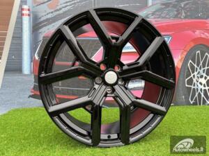 Ratlankis R22x9.5  5X120  ET  40  72.6  I5562  (FBX208)  Black (BL)  For LAND  (Z5)  (HYBRID FORGED)