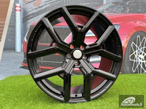 Ratlankis R22x9.5  5X120  ET  40  72.6  I5562  (FBX208)  Black (BL)  For LAND  (Z5)  (HYBRID FORGED)