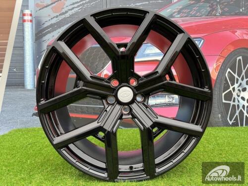 Ratlankis R22x9.5  5X120  ET  40  72.6  I5562  (FBX208)  Black (BL)  For LAND  (Z5)  (HYBRID FORGED)