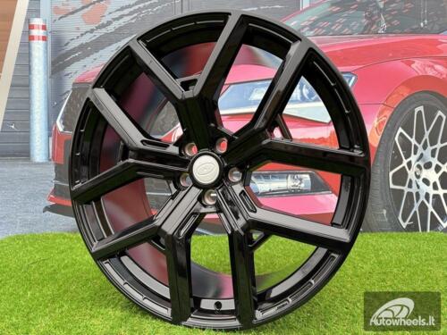 Ratlankis R22x9.5  5X120  ET  40  72.6  I5562  (FBX208)  Black (BL)  For LAND  (Z5)  (HYBRID FORGED)