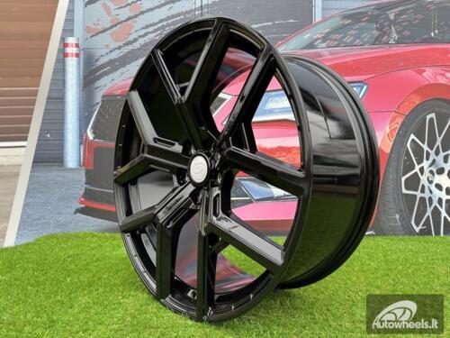 Ratlankis R22x9.5  5X120  ET  40  72.6  I5562  (FBX208)  Black (BL)  For LAND  (Z5)  (HYBRID FORGED)