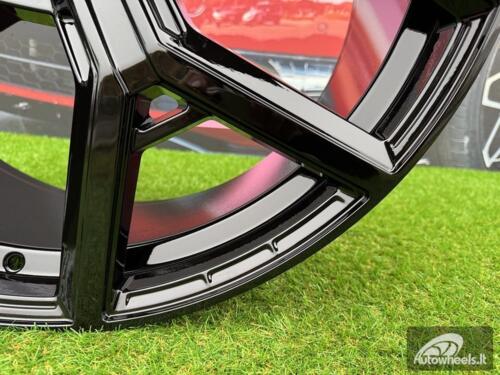 Ratlankis R22x9.5  5X120  ET  40  72.6  I5562  (FBX208)  Black (BL)  For LAND  (Z5)  (HYBRID FORGED)