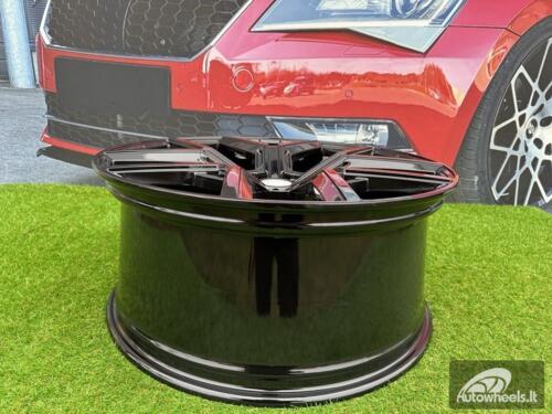 Ratlankis R22x9.5  5X120  ET  40  72.6  I5562  (FBX208)  Black (BL)  For LAND  (Z5)  (HYBRID FORGED)