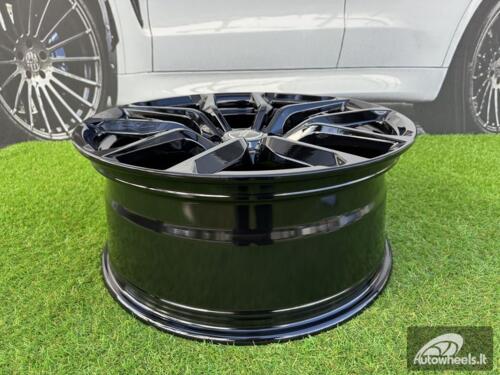 Ratlankis R22x10  5X120  ET  45  72.6  XE328  (FL3282)  Black (BL)  For LAND  (Z5)  (HYBRID FORGED)