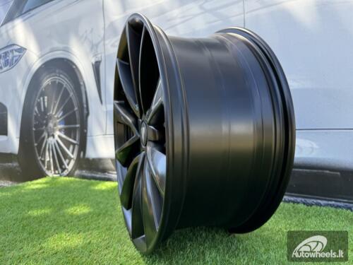 Ratlankis R19x8.5  5X114.3  ET  40  64.1  B2046  (H3154F)  Black Half Matt (BLHM)  For TESLA  (K8)  (HYBRID FORGED (Model 3))