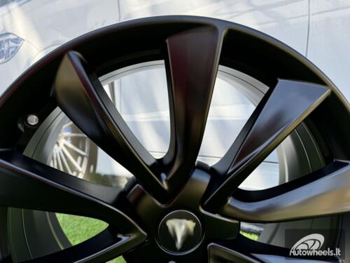 Ratlankis R19x8.5  5X114.3  ET  40  64.1  B2046  (H3154F)  Black Half Matt (BLHM)  For TESLA  (K8+M)  (HYBRID FORGED (Model 3))