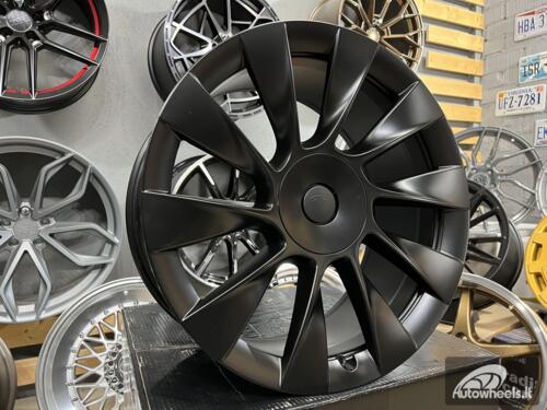 Ratlankis R19x9.5  5X114.3  ET  45  64.1  D1797  (H3130F)  Black Half Matt (BLHM)  For TESLA  (K7+Z4)  (HYBRID FORGED (Model Y))