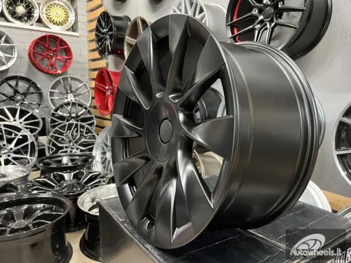 Ratlankis R19x9.5  5X114.3  ET  45  64.1  D1797  (H3130F)  Black Half Matt (BLHM)  For TESLA  (K8)  (HYBRID FORGED (Model Y))