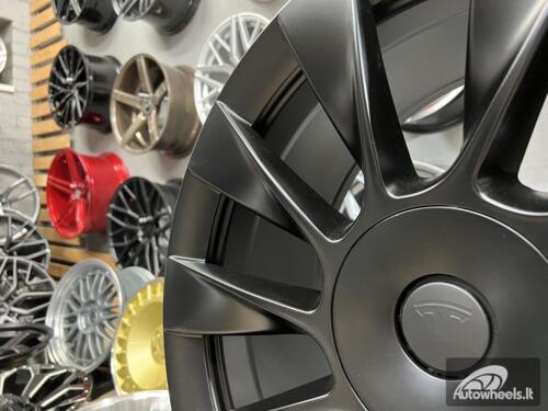 Ratlankis R20x9.5  5X114.3  ET  45  64.1  D1797  (H3130F)  Black Half Matt (BLHM)  For TESLA  (K8+M)  (HYBRID FORGED (Model Y))