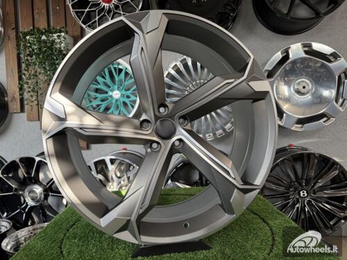 Ratlankis R18x8  5X112  ET  40  66.5  Y1201  (IN5633)  Grey Polished (MG)  For AUD  (K8)