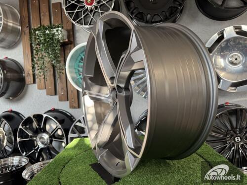 Ratlankis R18x8  5X112  ET  40  66.5  Y1201  (IN5633)  Grey Polished (MG)  For AUD  (K8)