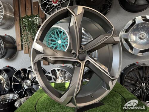 Ratlankis R18x8  5X112  ET  40  66.5  Y1201  (IN5633)  Grey Polished (MG)  For AUD  (K8)