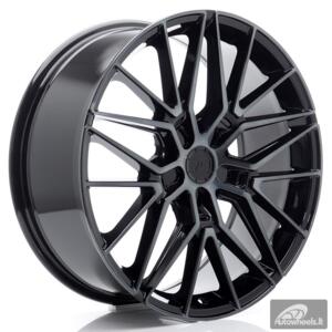 JR Wheels JR38 20x9 ET20 5x120 Black Machined