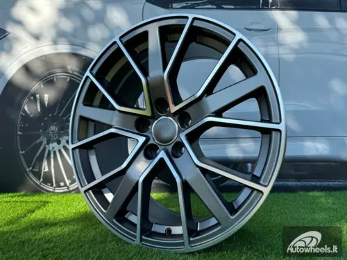 Ratlankis R19x8.5  5X112  ET  35  66.5  B5131  (FBX133)  Grey Polished (MG)  For AUD  (Z5)  (HYBRID FORGED)