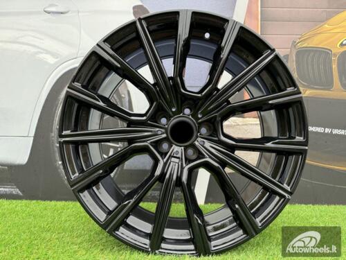 Ratlankis R20x8.5  5X112  ET  25  66.6  B5836  (IN5515)  Black (BL)  For BMW  (K8+K7)  (Rear+Front)