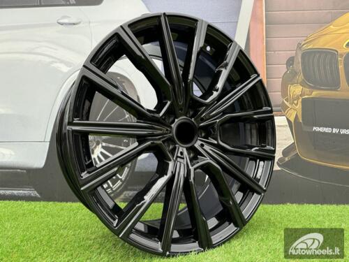 Ratlankis R20x8.5  5X112  ET  25  66.6  B5836  (IN5515)  Black (BL)  For BMW  (K8+K7)  (Rear+Front)