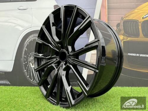 Ratlankis R20x10  5X112  ET  41  66.6  B5836  (IN5515)  Black (BL)  For BMW  (K8)  (Rear+Front)