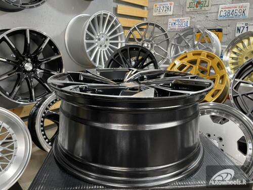 Ratlankis R19x8  5X112  ET  40  66.5  B5893  (IN5534)  Black Polished (MB)  For AUD  (K8+P2)