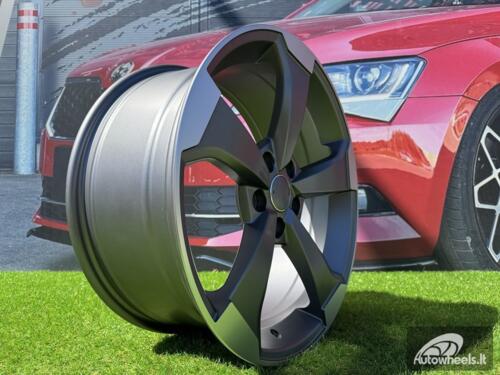 Ratlankis R19x8.5  5X112  ET  40  66.5  XE351  (BY1491)  Grey Polished Half Matt (MGHM)  For AUD  (Z3)