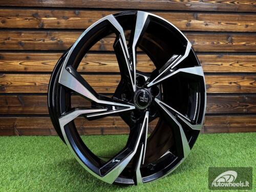 Ratlankis R19x8  5X112  ET  35  66.5  B5893  (IN5534)  Black Polished (MB)  For AUD  (P2+K7+Z7)