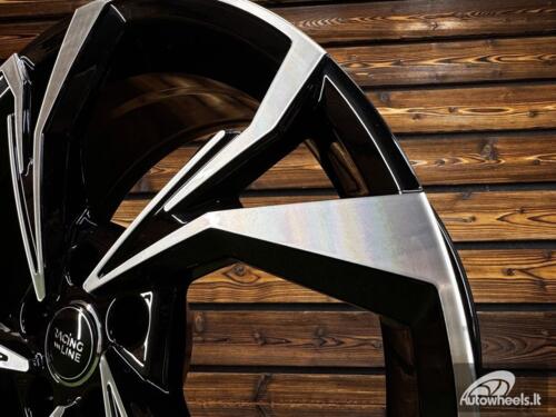 Ratlankis R19x8  5X112  ET  35  66.5  B5893  (IN5534)  Black Polished (MB)  For AUD  (P2+K7+Z7)