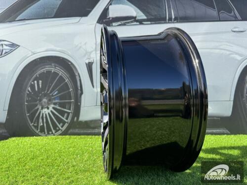 Ratlankis R20x9  6X139.7  ET  35  110.1  I0215B  Black+Double Tinted Face (BLDTF)  For 4X4  (K8)