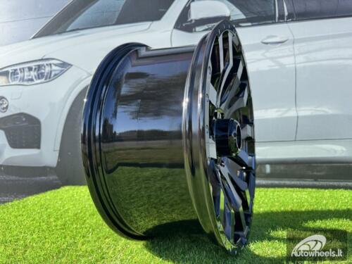 Ratlankis R20x9  6X139.7  ET  35  110.1  I0215B  Black+Double Tinted Face (BLDTF)  For 4X4  (K8)