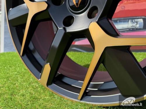 Ratlankis R19x8  5X112  ET  40  57.1  YF6147  Black Polished Half Matt Cooper (MBHMC)  For CUPRA  (K8+Z6)  (HYBRID FORGED)