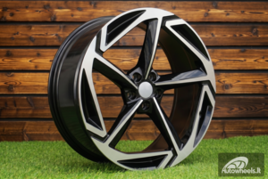 Ratlankis R18x7.5  5X114.3  ET  51  67.1  A5898  Black Polished (MB)  For HYUND  (P)