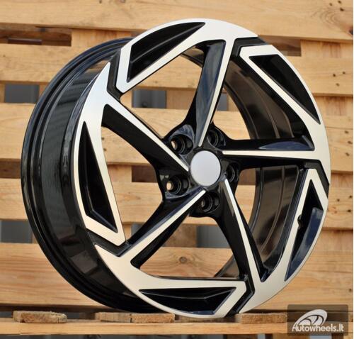 Ratlankis R18x7.5  5X114.3  ET  51  67.1  A5898  Black Polished (MB)  For HYUND  (P)