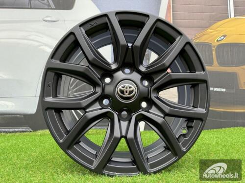 Ratlankis R18x7.5  6X139.7  ET  30  106.1  A6238  Black (BL)  For 4X4  (P)  (For TOYOTA)