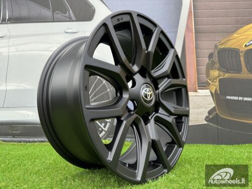 Ratlankis R18x7.5  6X139.7  ET  30  106.1  A6238  Black (BL)  For 4X4  (P)  (For TOYOTA)