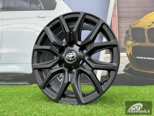 Ratlankis R18x7.5  6X139.7  ET  30  106.1  A6238  Black (BL)  For 4X4  (P)  (For TOYOTA)