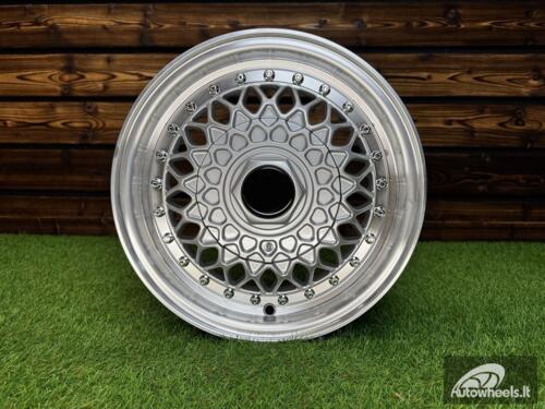 Ratlankis R13x6  8X100/108  ET  30  67.1  BY479  (LU247)  Silver+Polished Lip (SP)  For RACIN  (P1)  (BBS Style)