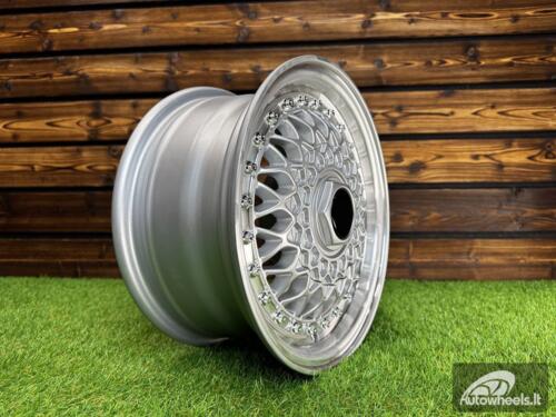 Ratlankis R13x6  8X100/108  ET  30  67.1  BY479  (LU247)  Silver+Polished Lip (SP)  For RACIN  (P1)  (BBS Style)
