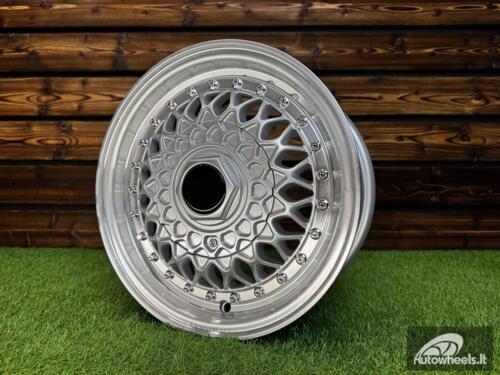 Ratlankis R13x6  8X100/108  ET  30  67.1  BY479  (LU247)  Silver+Polished Lip (SP)  For RACIN  (P1)  (BBS Style)