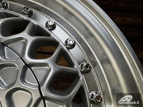 Ratlankis R13x6  8X100/108  ET  30  67.1  BY479  (LU247)  Silver+Polished Lip (SP)  For RACIN  (P1)  (BBS Style)