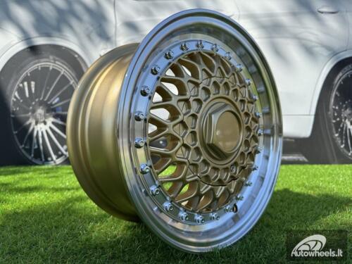 Ratlankis R13x6  8X100/108  ET  30  67.1  BY479  (LU247)  Bronze+Polished Lip (YYPL)  For RACIN  (R)  (BBS Style)