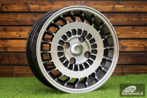 Ratlankis R13x5.5  4X100  ET  30  67.1  L1354  Black Polished (MB)  For RACIN  (R)