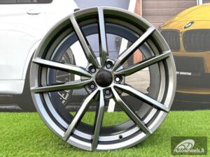 Ratlankis R19x8  5X112  ET  45  57.1  BK864  (FBX130)  Hyper Black (HB)  For VW  (Z7)  (HYBRID FORGED)
