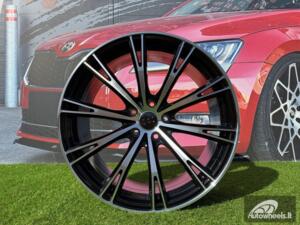 Ratlankis R22x9.5  5X112  ET  31  66.5  H5060  (IN1111)  Black Polished (MB)  For AUD  (K8)