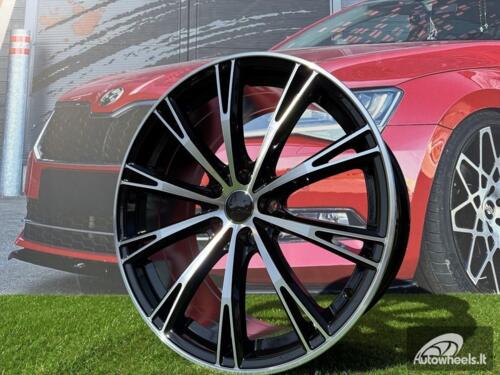 Ratlankis R22x9.5  5X112  ET  31  66.5  H5060  (IN1111)  Black Polished (MB)  For AUD  (K8)