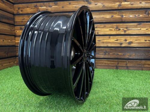 Ratlankis R19x8  5X112  ET  45  57.1  I0383  (FBX174)  Black (BL)  For VW  (Z5+P2+Z7)  (HYBRID FORGED)