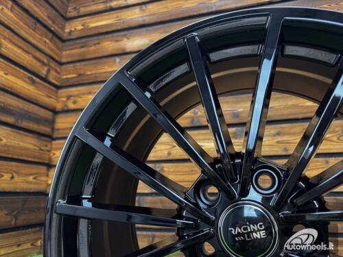 Ratlankis R19x8  5X112  ET  45  57.1  I0383  (FBX174)  Black (BL)  For VW  (Z5+P2+Z7)  (HYBRID FORGED)