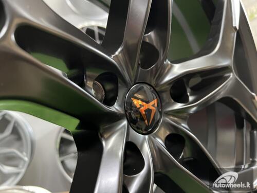 Ratlankis R18x8  5X112  ET  40  57.1  I5572  (FBX220)  Black Polished Half Matt Cooper (MBHMC)  For CUPRA  (P2)  (HYBRID FORGED)