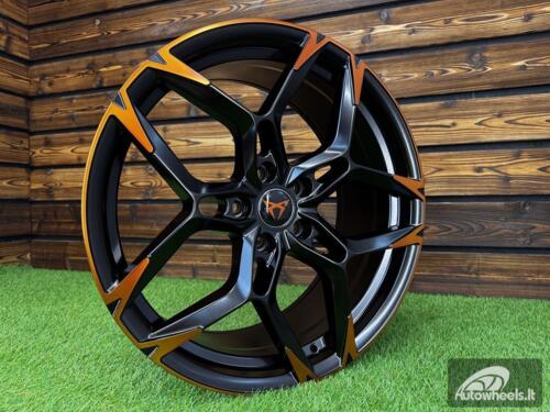 Ratlankis R18x8  5X112  ET  40  57.1  I5572  (FBX220)  Black Polished Half Matt Cooper (MBHMC)  For CUPRA  (P2+Z7+M)  (HYBRID FORGED)