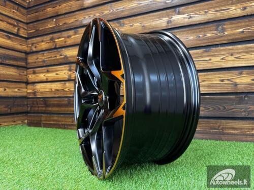 Ratlankis R18x8  5X112  ET  40  57.1  I5572  (FBX220)  Black Polished Half Matt Cooper (MBHMC)  For CUPRA  (P2+Z7+M)  (HYBRID FORGED)